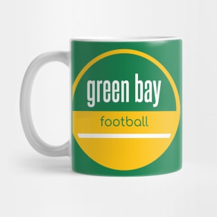 green bay packers football Mug